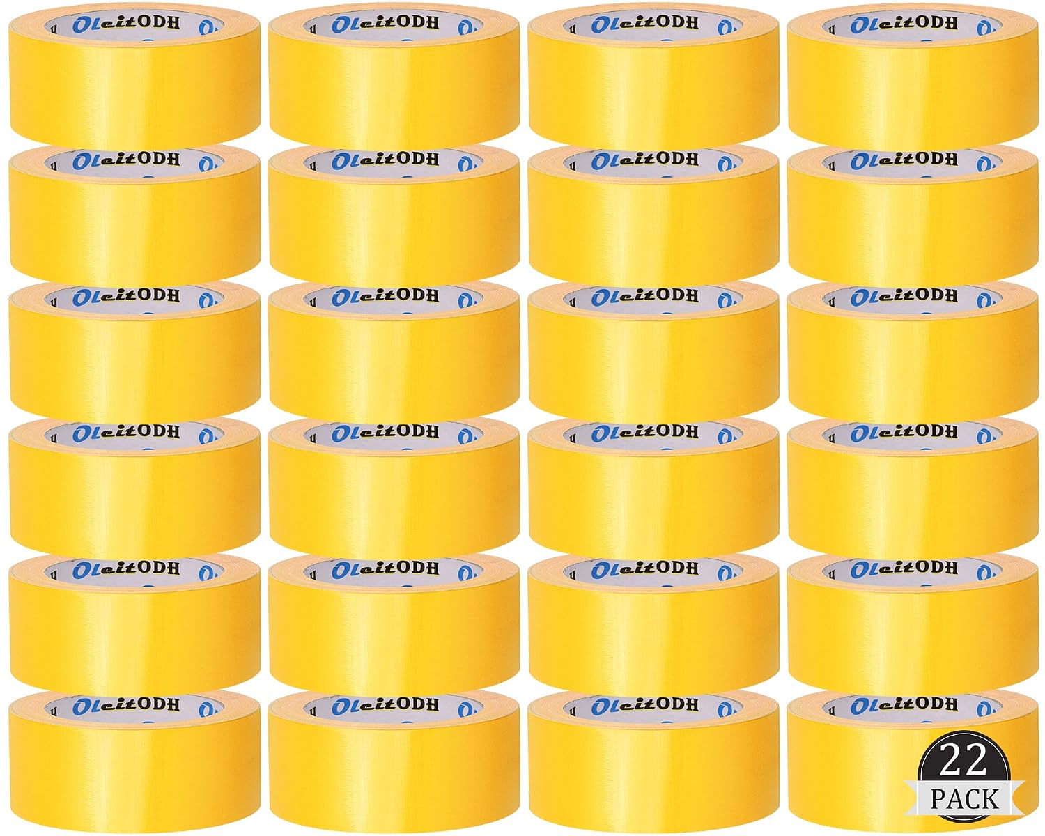 Oleitodh 22 Rolls Heavy Duty Duct Tape 2in x 30 yards